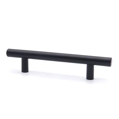 ブラックモダン家具ハードウェアキャビネットプルハンドル